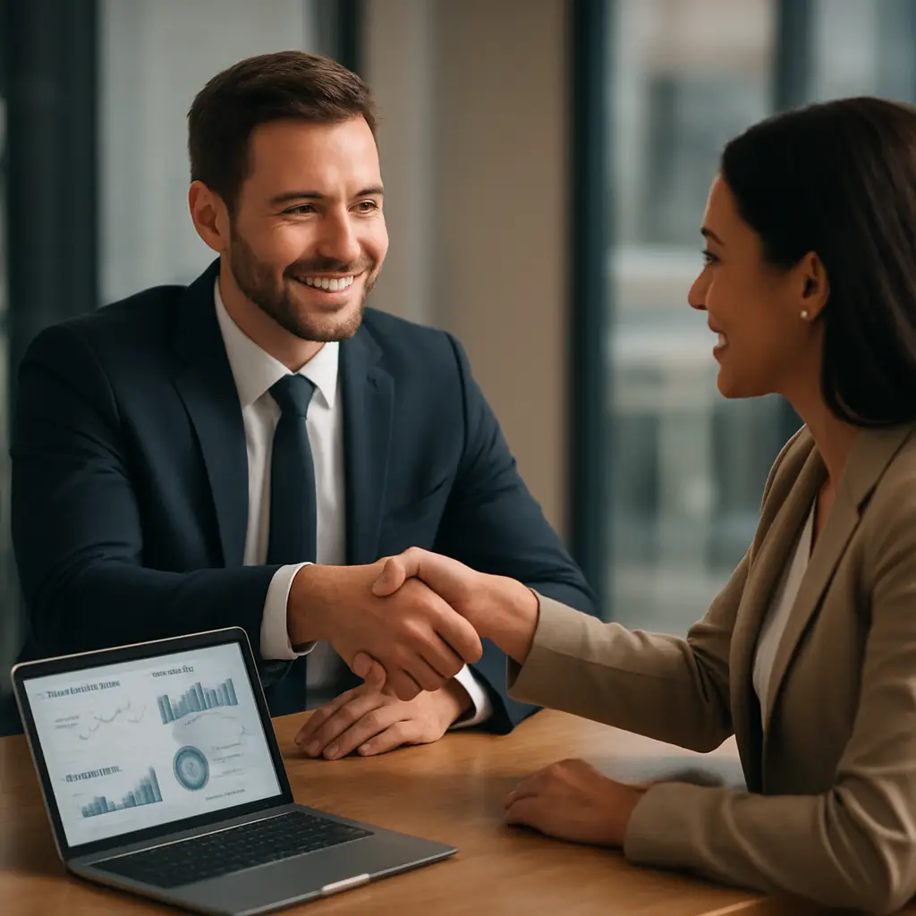 Marketing consulting and business growth strategy discussion