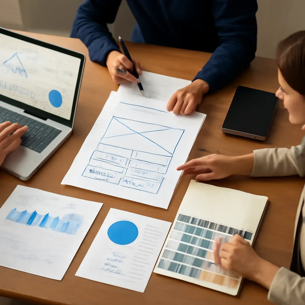 Campaign planning and analytics review for Landing Page Design