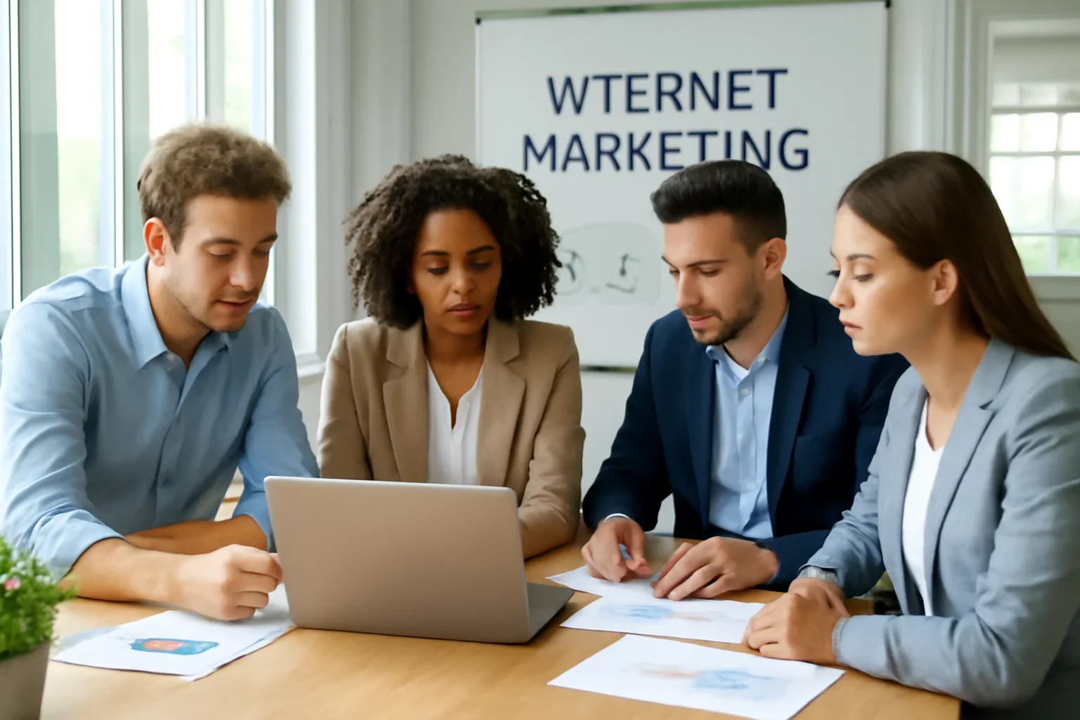 Internet marketing planning session for businesses in Laval