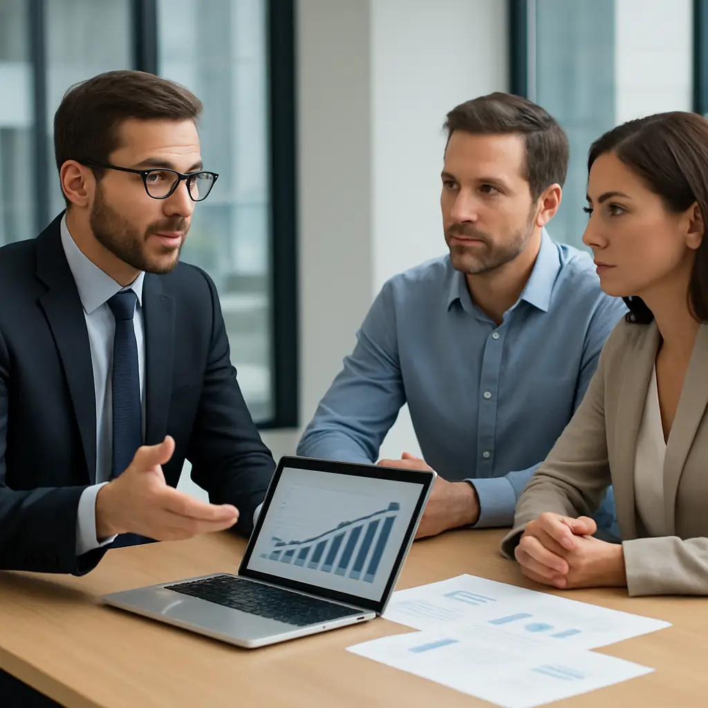 Calgary business owners comparing agency in-house freelancer consulting and marketing support options